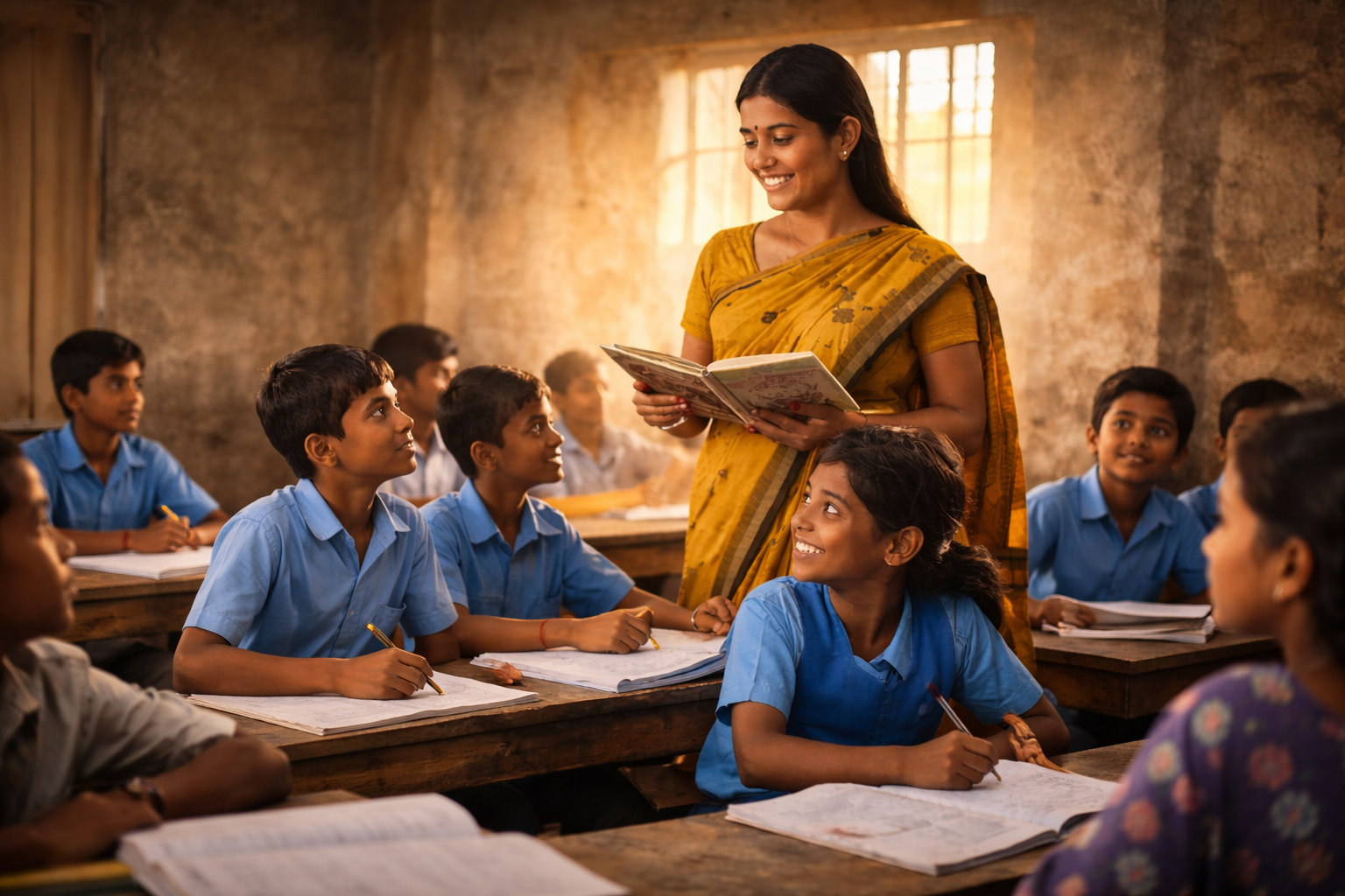 Students learning and community education